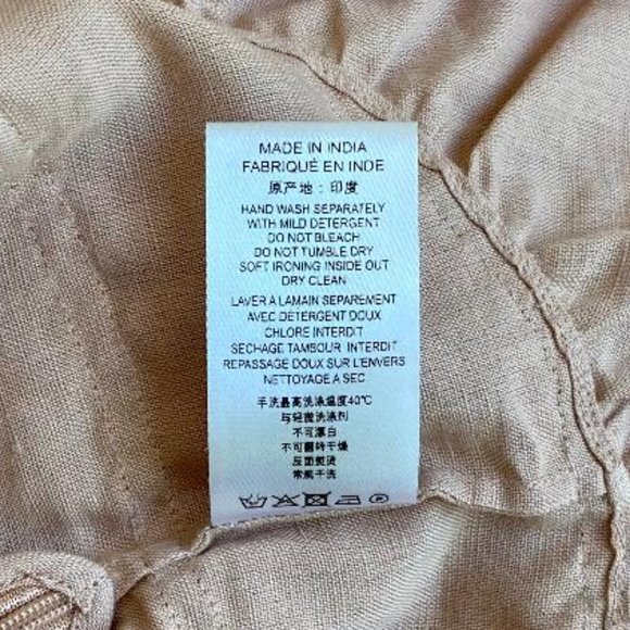 💃🏼5x HP!💃🏼 NWT IRO Musk Linen Ruffle Skirt - Picture 9 of 11